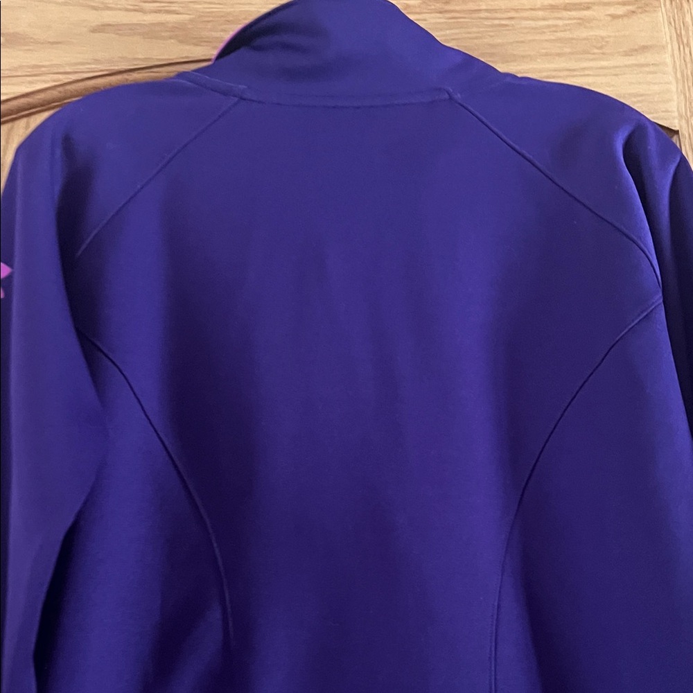 Under Armour Purple Jacket with Pink Accents - Picture 7 of 7